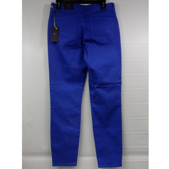 NYDJ Not Your Daughters Jeans Clarissa Ankle Blue Size 4 NWT - Picture 3 of 14